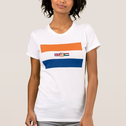 (1928) T - Shirt Südafrikas Flag (Vorderseite)