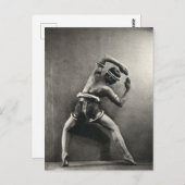 1928 Tänzer Postkarte (Vorne/Hinten)