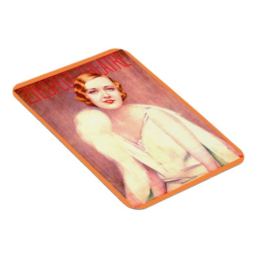 1928: Theaterprogramm in Ziegfeld deckt Marilyn Mi Magnet (Rechte Seite)