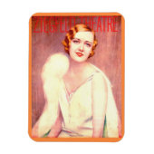 1928: Theaterprogramm in Ziegfeld deckt Marilyn Mi Magnet (Vertikal)