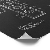 1928 Vintage Kamerapatentkunst Zeichnend Print Poster (Ecke)