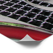 1929 Alfa Romeo 1750 Roadster Poster (Ecke)