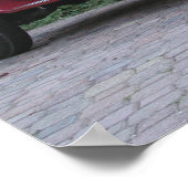 1929 Alfa Romeo 1750 Roadster Poster (Ecke)