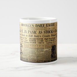 1929 Börsenzeitung Coffee Jumbo Tasse