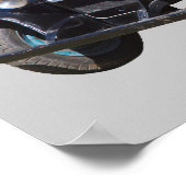 1929 Chevy 1 Ton Stake Body Truck Poster (Ecke)