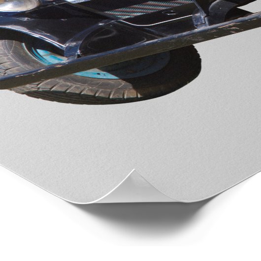 1929 Chevy 1 Ton Stake Body Truck Poster (Ecke)