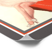 1929 Deko Powder Box Girl (Ecke)