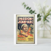 1929 Film The Passion of Joan of Arc Postkarte (Stehend Vorderseite)