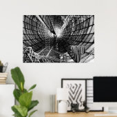 1929 Graf Zeppelin Luftschiff LZ 127 Interieur-Pos Poster (Heimbüro)