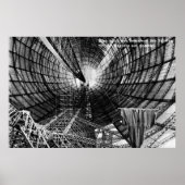 1929 Graf Zeppelin Luftschiff LZ 127 Interieur-Pos Poster (Vorne)