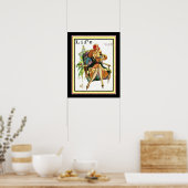1929 Life Art Deco Cover 16 x 20 Poster (Küche)