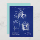 1929 Mischung von Getränken Einladung (Vorne/Hinten)