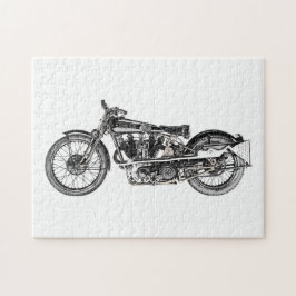 1929 überragendes Motorrad Puzzle