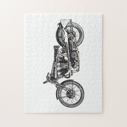 1929 überragendes Motorrad Puzzle (Vertikal)