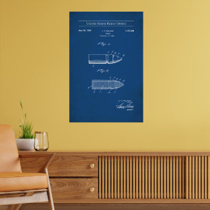 1929 US-Patent 1767308 - Durchschrift Poster