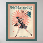 1929 Vie Pairsienne Art Deco Poster<br><div class="desc">Blickfang,  Art Deco,  Vie Parisienne 1929 Zeitschriftencover. 16x20 hier gezeigt,  aber in anderen Größen erhältlich.Siehe unsere Kollektion für andere Französisch,  Deko,  Cover.</div>