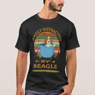 192 durch Beagle leicht abgelenkt T-Shirt