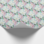 1930 blüht Vintag Apple Georgia O'Keefe Geschenkpapier (Ecke)