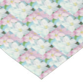 1930 blüht Vintag Apple Georgia O'Keefe Tischdecke (Schrägansicht)