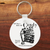 1930 Candy Newspaper-Werbung Schlüsselanhänger (Vorderseite)