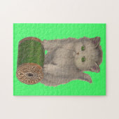 1930 Corticelli-Kätzchen Puzzle (Horizontal)