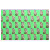 1930 Corticelli, weißes Kitten, Druck Stoff (Fat Quarter (45,7 x 55,9 cm))