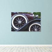 1930 Ford A Classic Car Leinwanddruck (Insitu (Holzboden))
