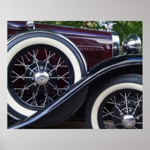 1930 Ford A Oldtimer Poster