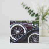 1930 Ford A Oldtimer Postkarte (Stehend Vorderseite)