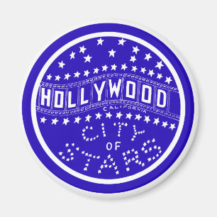 1930 Hollywood Kalifornien Magnet