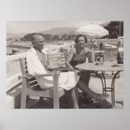 1930 in Cannes, Frankreich Poster