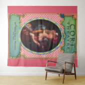 1930 Kartenspiel Wandteppich (Beispiel (Horizontal))