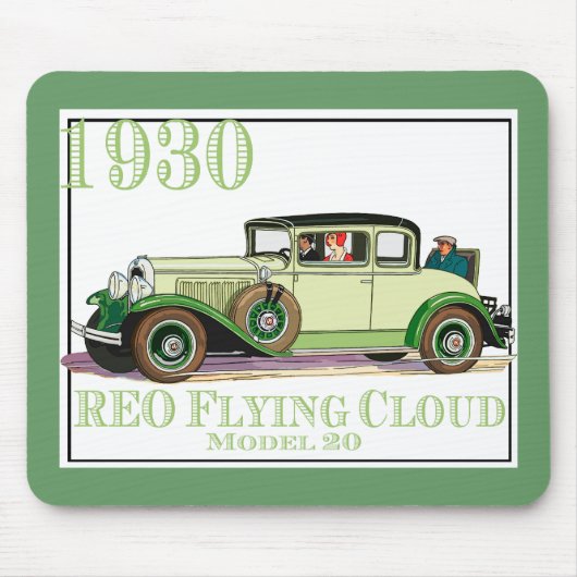 1930 REO Fliegendes Cloud-Modell 20 Mousepad (Vorne)