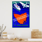 1930 Tasmania Travel Poster (Küche)