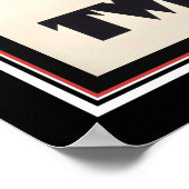 1930 Twining Tea Ad von Charles Loupot Poster (Ecke)