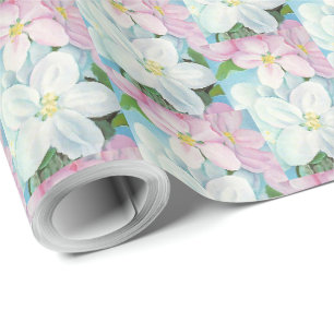 1930 Vintage Apfelblüten Georgia O'Keefe Geschenkpapier