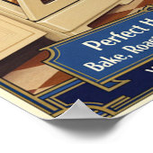 1930 Vintage Therma-Chef Range Advertising Poster (Ecke)