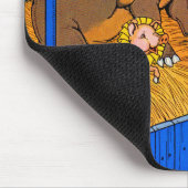 1930 weinend Hippopotamus und Freunde Mousepad (Ecke)