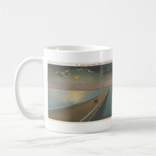 1930er & 1940er Jahre Pass-a-Grille & Gandy Bridge Kaffeetasse