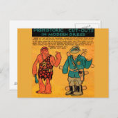 1930er Comic Strip Paper Puppe Royal Guard of Moo Postkarte (Vorne/Hinten)