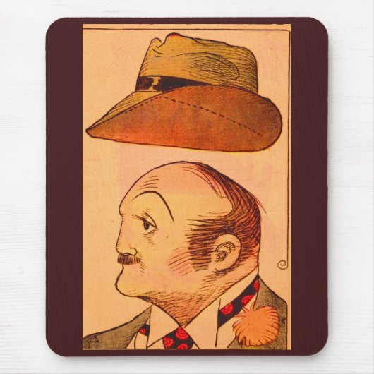 1930er der High Hat Jimmy Murphy Mousepad (Vorne)