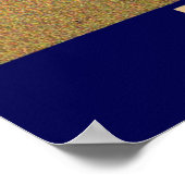 1930er Gold Bar zucker Erbsen kann etikettiert wer Poster (Ecke)