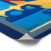 1930er Jahre Berne Schweiz Reisen Poster Beautiful (Ecke)