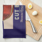 1930er-Jahre Hirschkuchen können etikettiert werde Küchentuch (Viertel Falte)