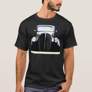 1930er Jahre klassischer LKW-Lieferwagen-LKW mit B T-Shirt