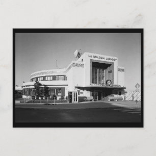 1930er Jahre La Guardia Airport, Queens, NY Postkarte