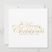 1930er Jahre Ladys Christmas Art Karte (Rückseite)