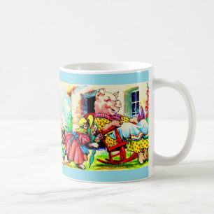 1930er Jahre Mama Kitty und Baby Kitty besuchen Sc Kaffeetasse