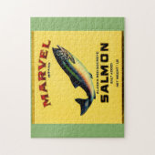 1930er Jahre Marvel Lachs kann etikettieren Puzzle (Vertikal)