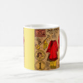 1930er Jane Arden Papierpuppe chinesische Kleidung Kaffeetasse (VorderseiteRechts)